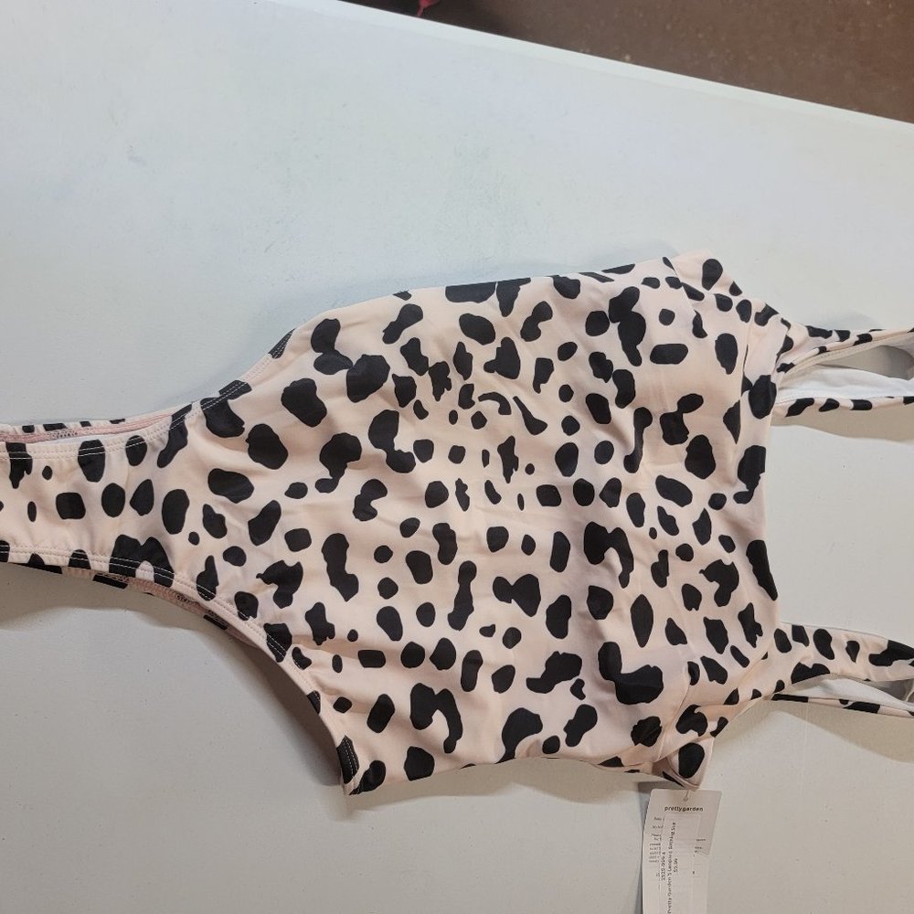 1529 - Pretty Garden S Leopard Bathing Suit